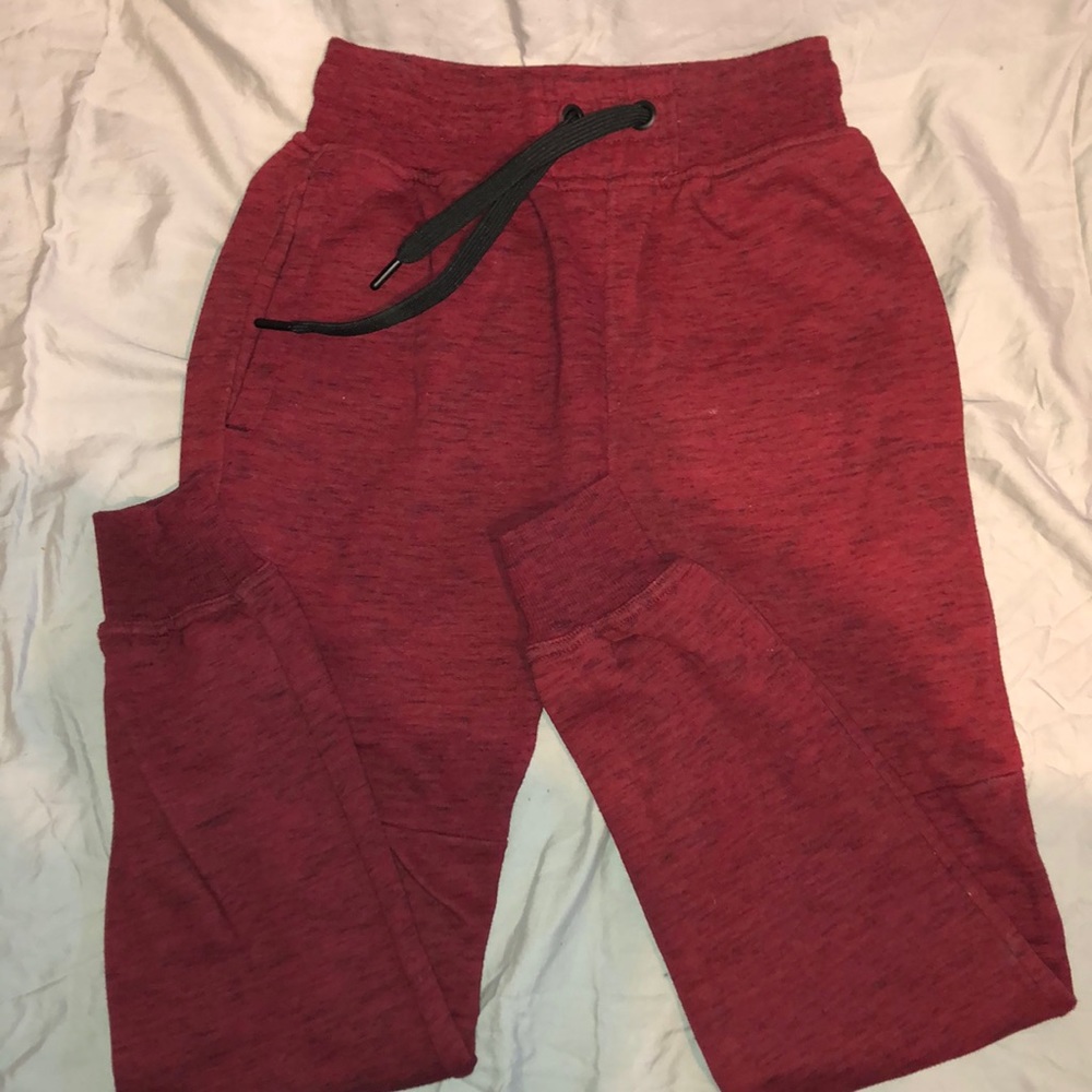 Champs Sports Gear Red & Black marbled Joggers